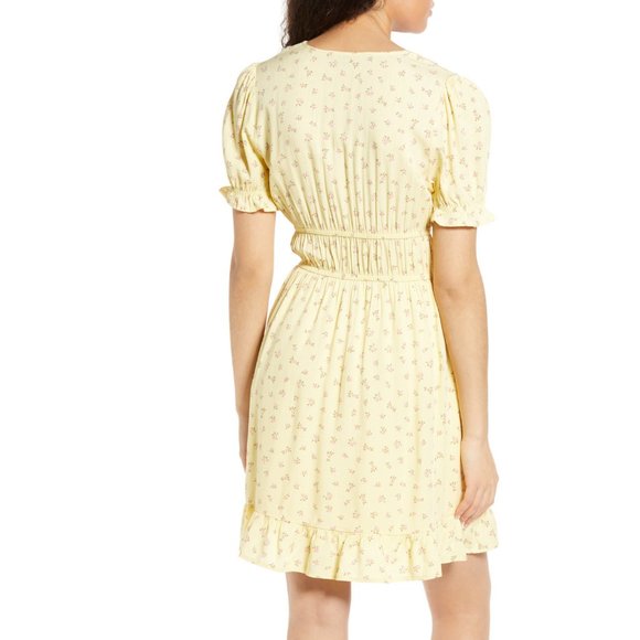 NEW One Clothing Floral Elastic Waist Minidress SM - Picture 4 of 8